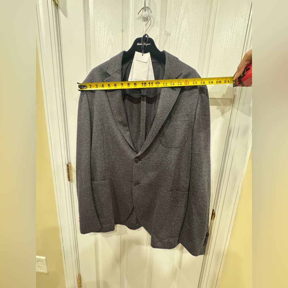 Salvatore Ferragamo Men Grey Sport Jacker Blazer size 54